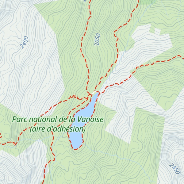 Map of Refuge du Lou