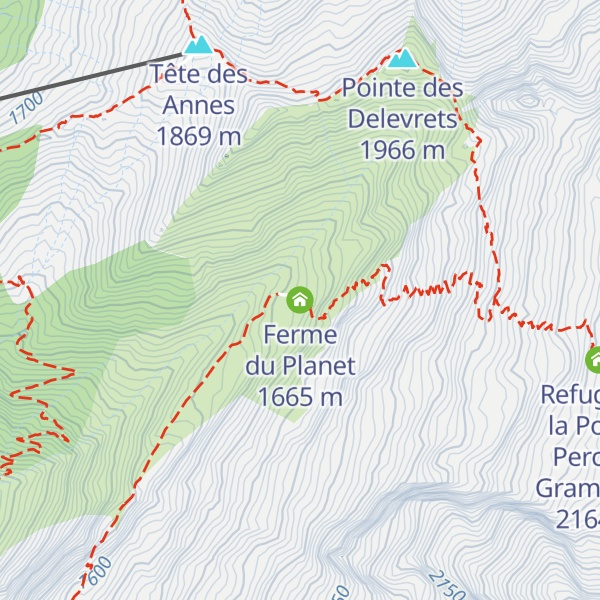 Map of Ferme du Planet