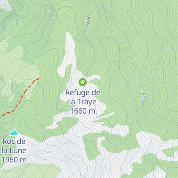 Map of Refuge du Christ