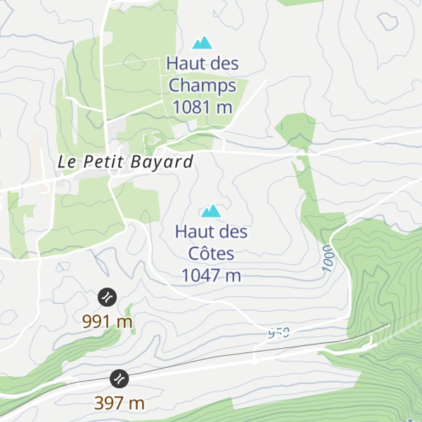 Map of Haut des Côtes