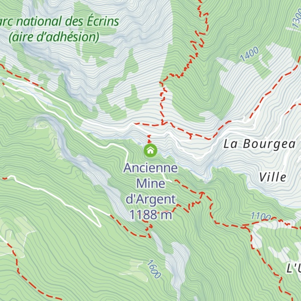 Map of Ancienne Mine d'Argent