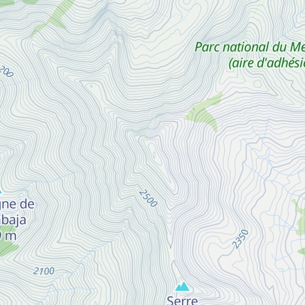 Map of Sommet de Caduc