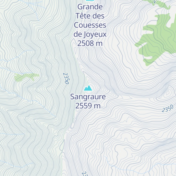 Map of Sangraure
