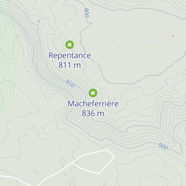Map of Macheferrière