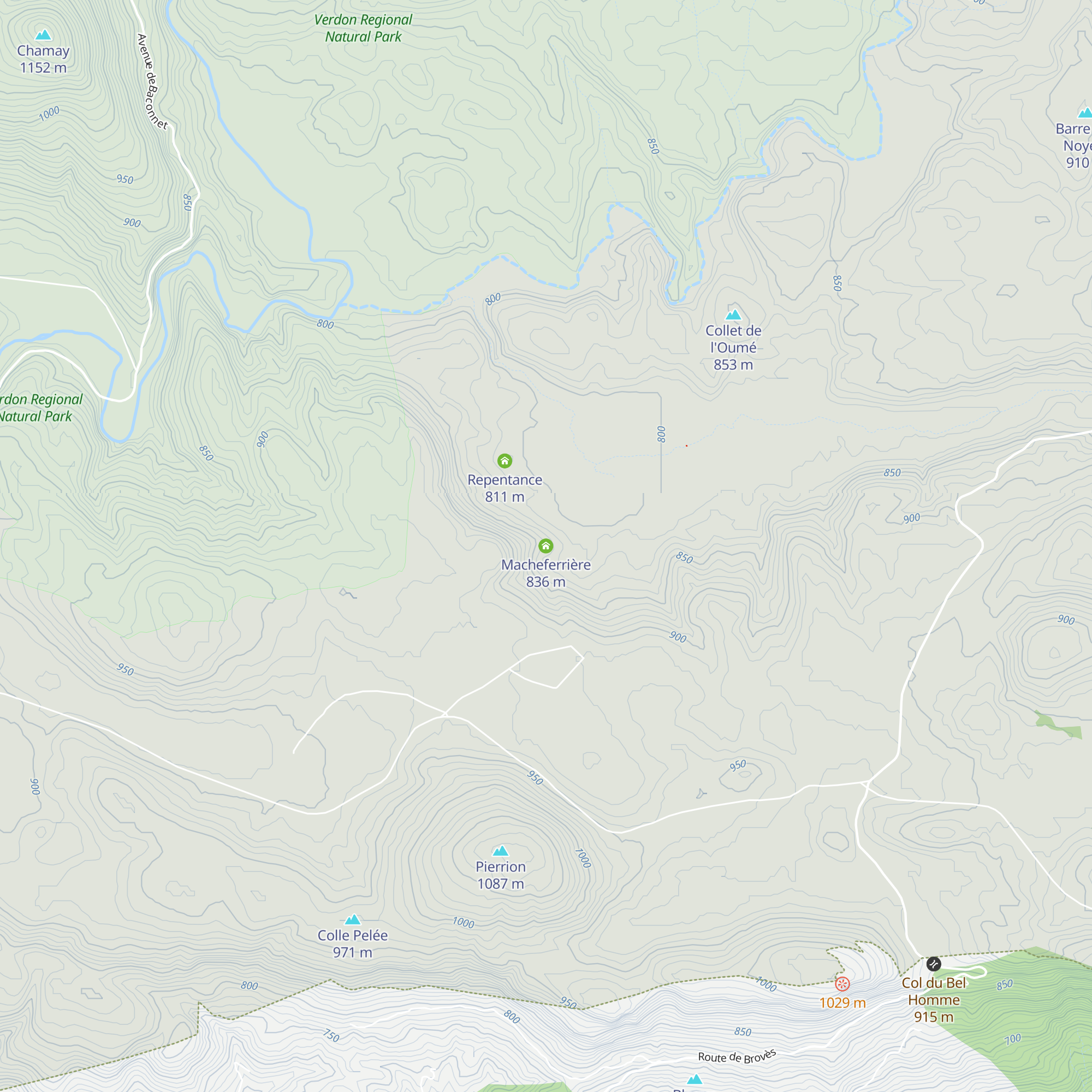 Macheferrière map