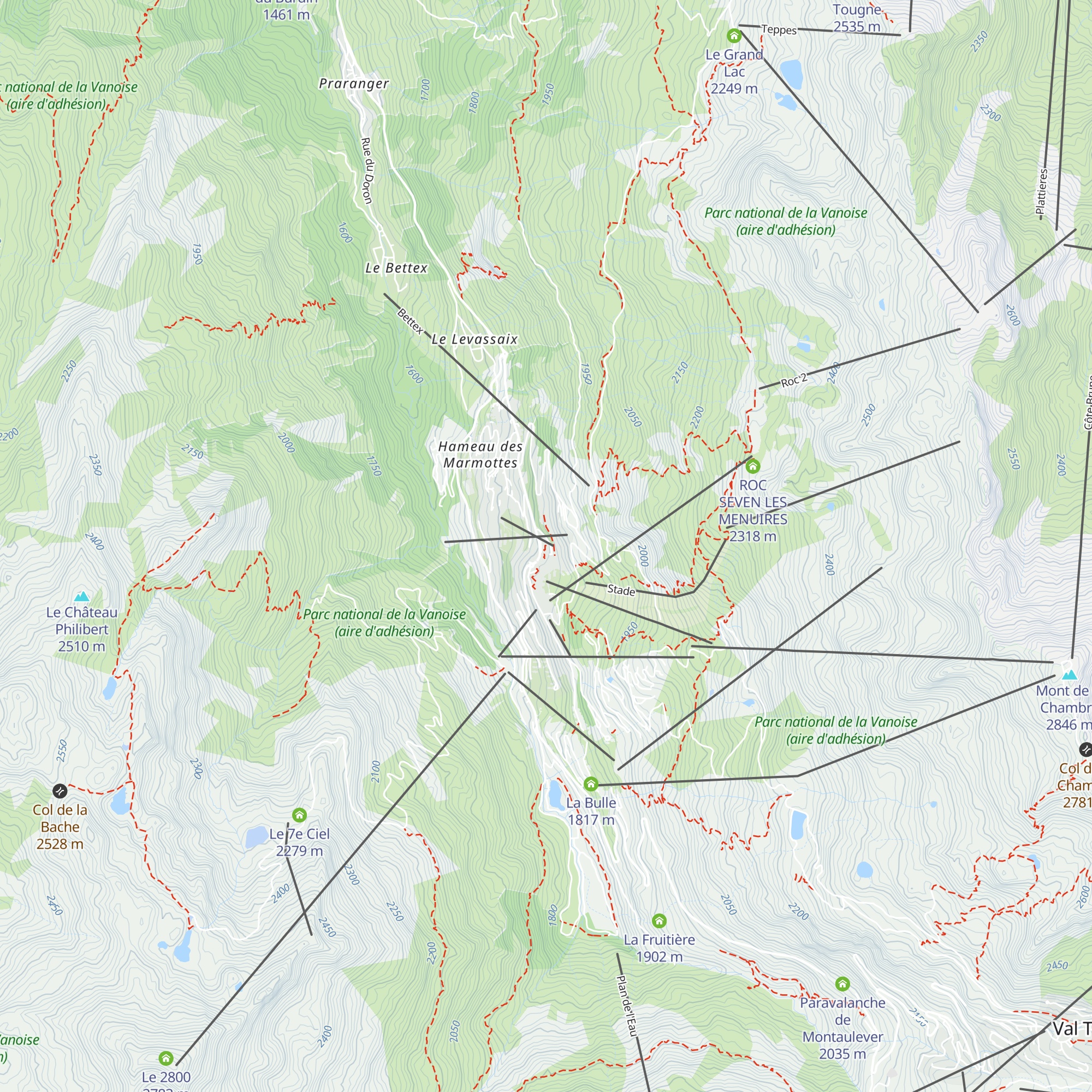La Fromagerie des Bellevilles map