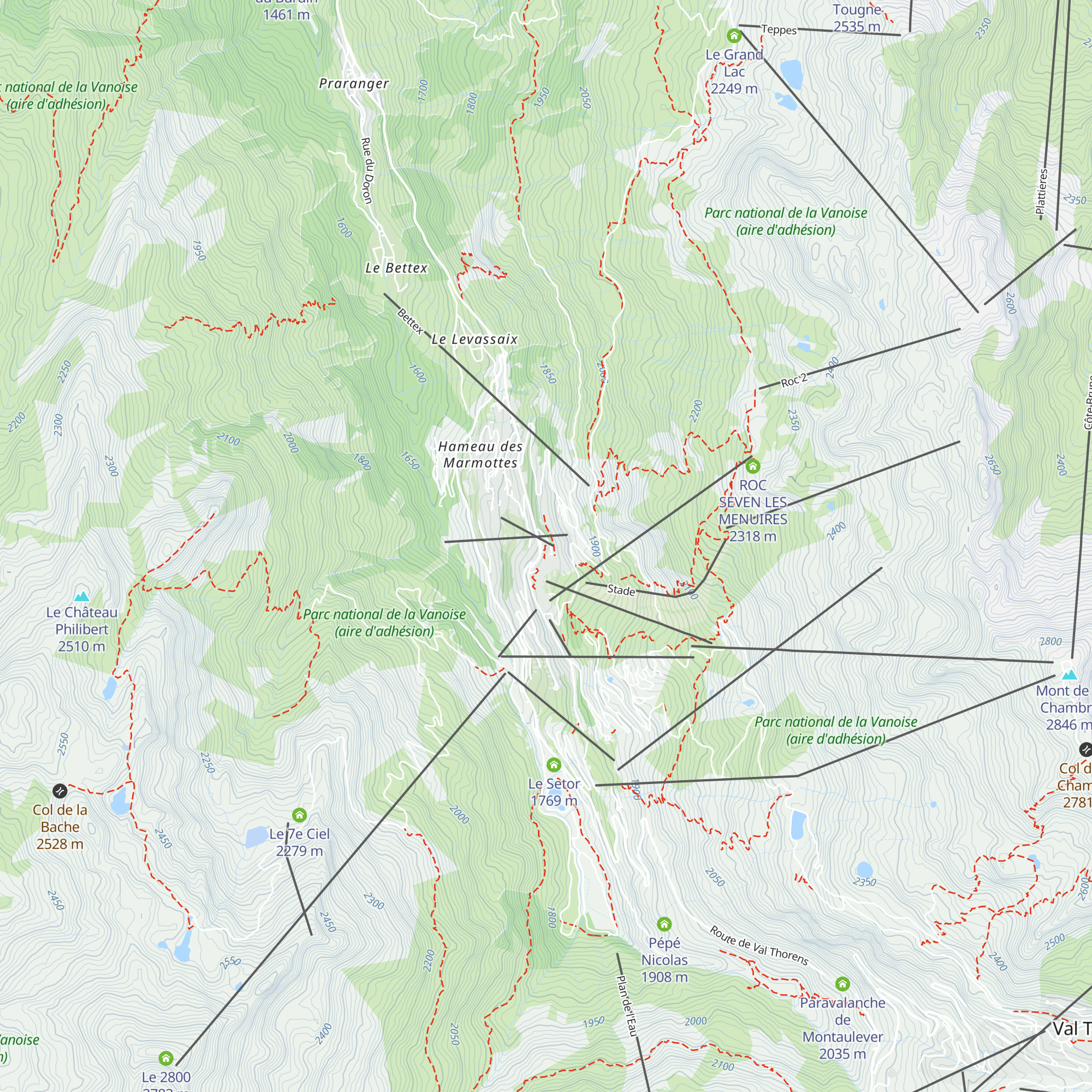 La Fromagerie des Bellevilles map