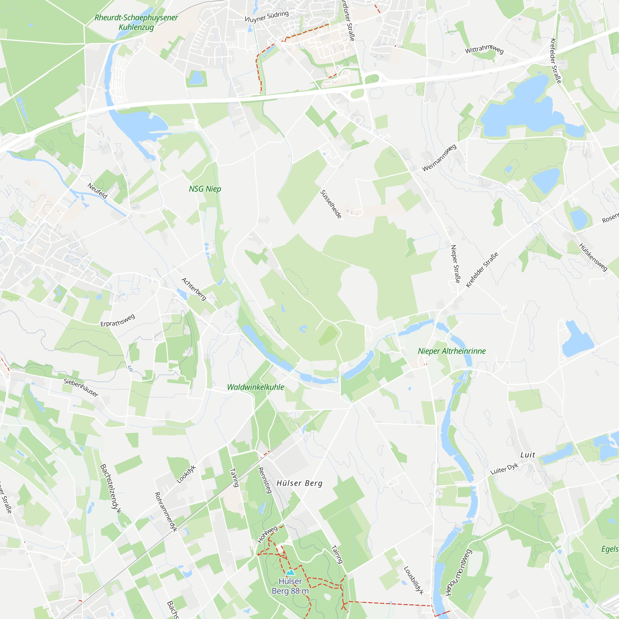 Hückershütte map