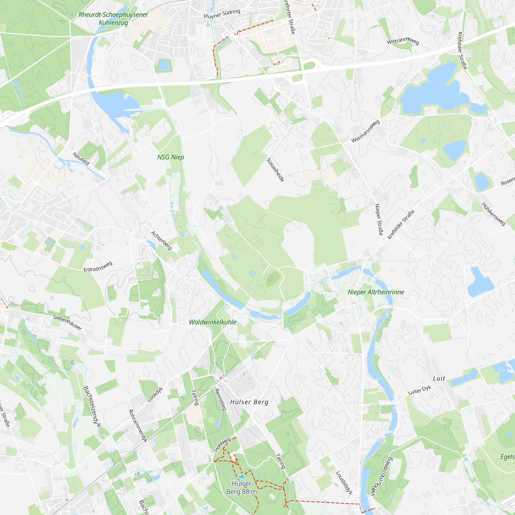 Hückershütte map