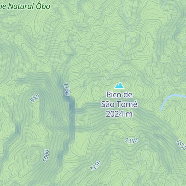 Map of Pico Pequeno