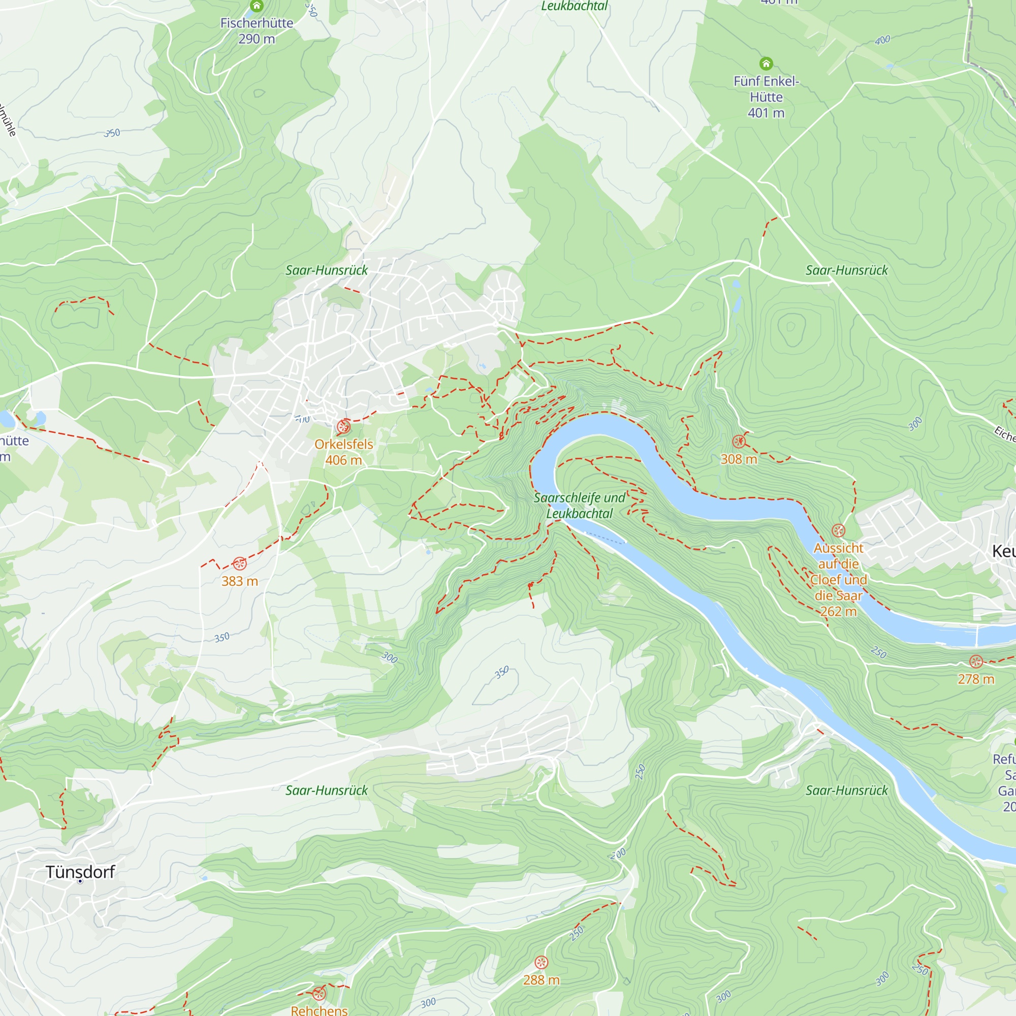 Teufelssteinhütte map