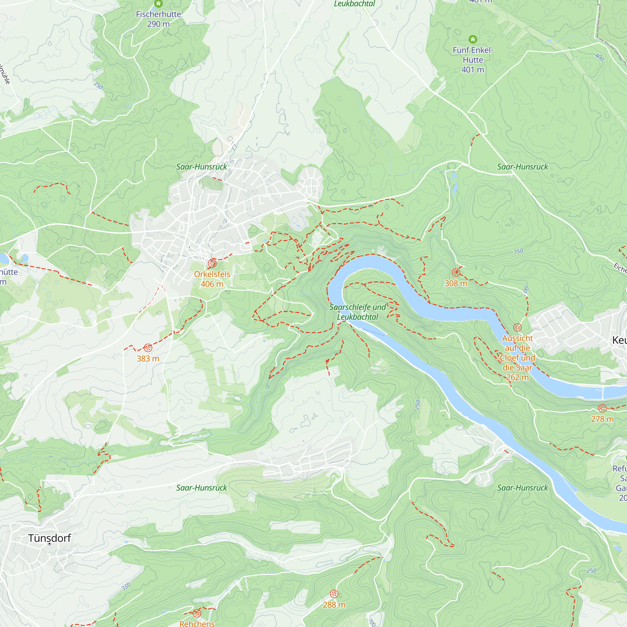 Teufelssteinhütte map