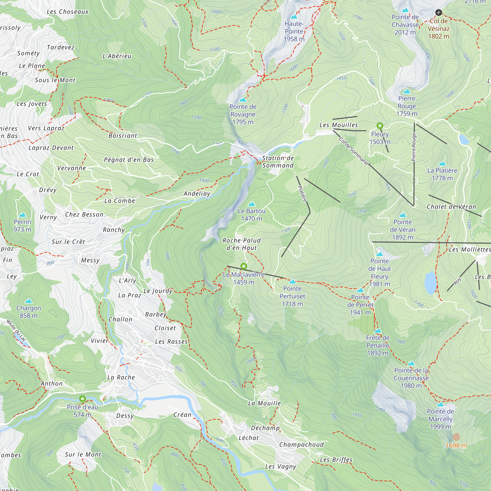 Gîte de Julie et Jymy map