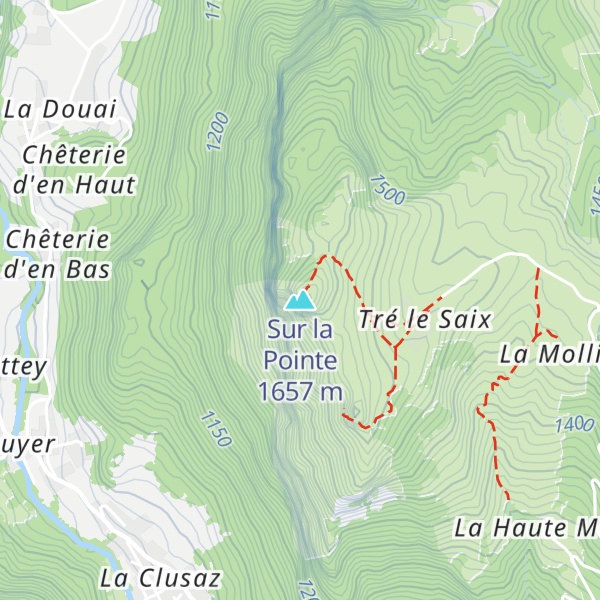 Map of Sur la Pointe