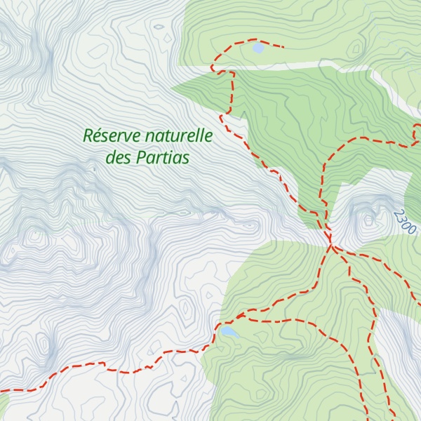 Map of Crête de la Bressière