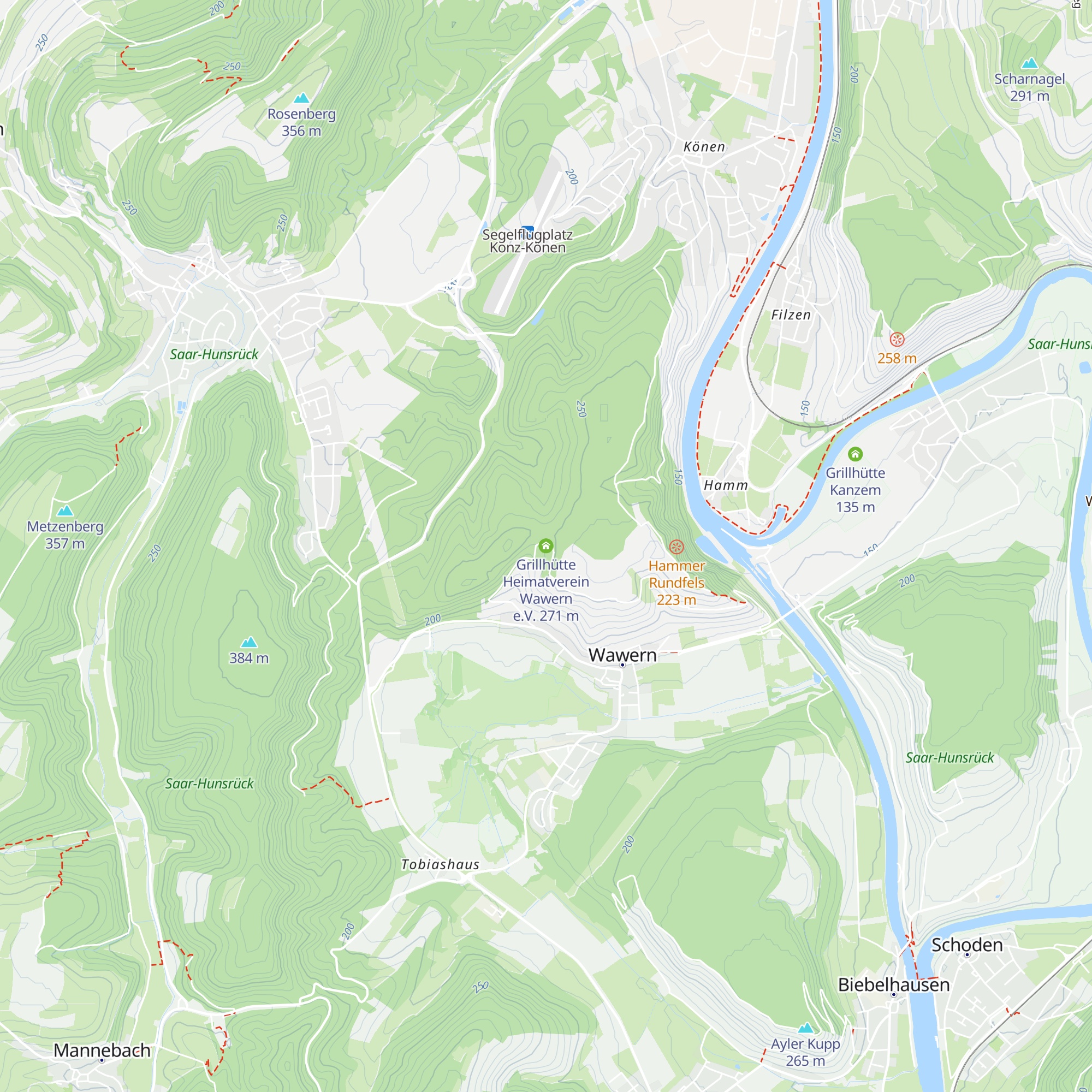 Grillhütte Heimatverein Wawern e.V. map