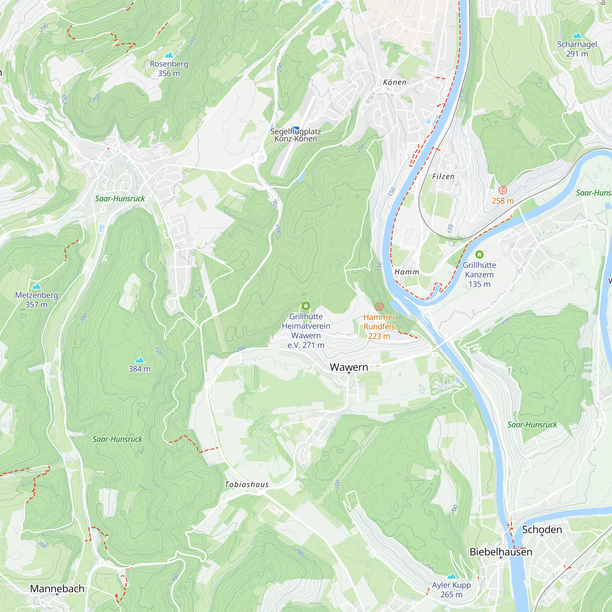 Grillhütte Heimatverein Wawern e.V. map
