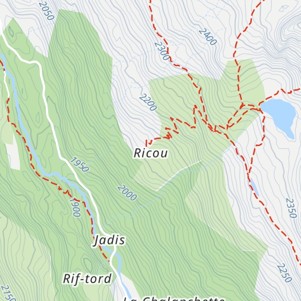 Map of Chalet des Enfants