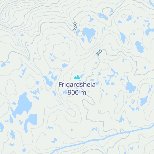Map of Frigardsheia