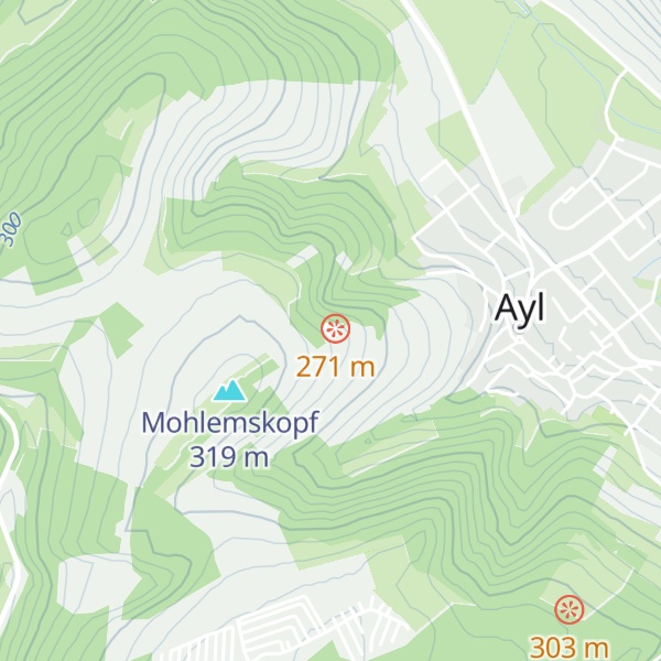 Map of Grillhütte Ayl
