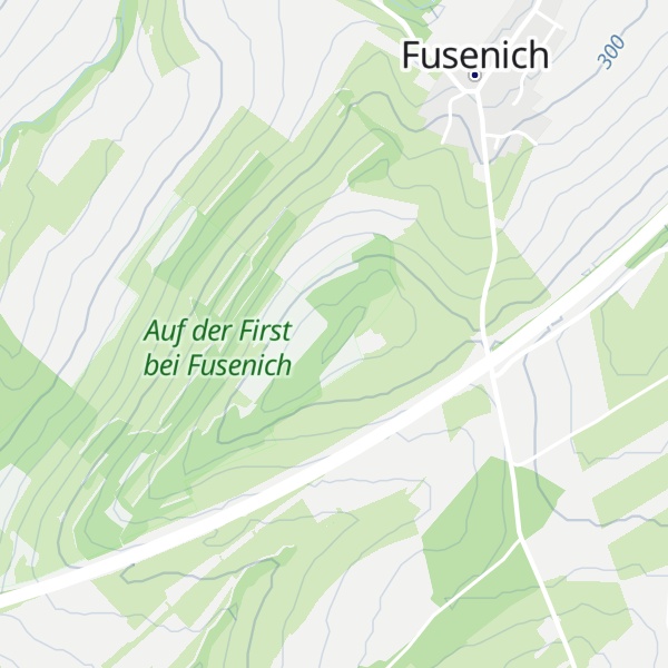 Map of Auf der First