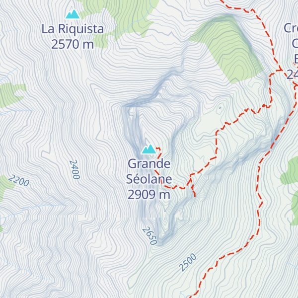 Map of Grande Séolane