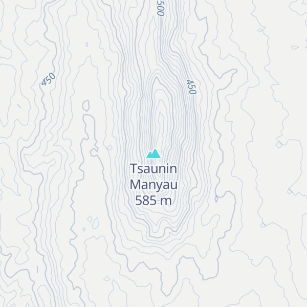 Map of Tsaunin Manyau
