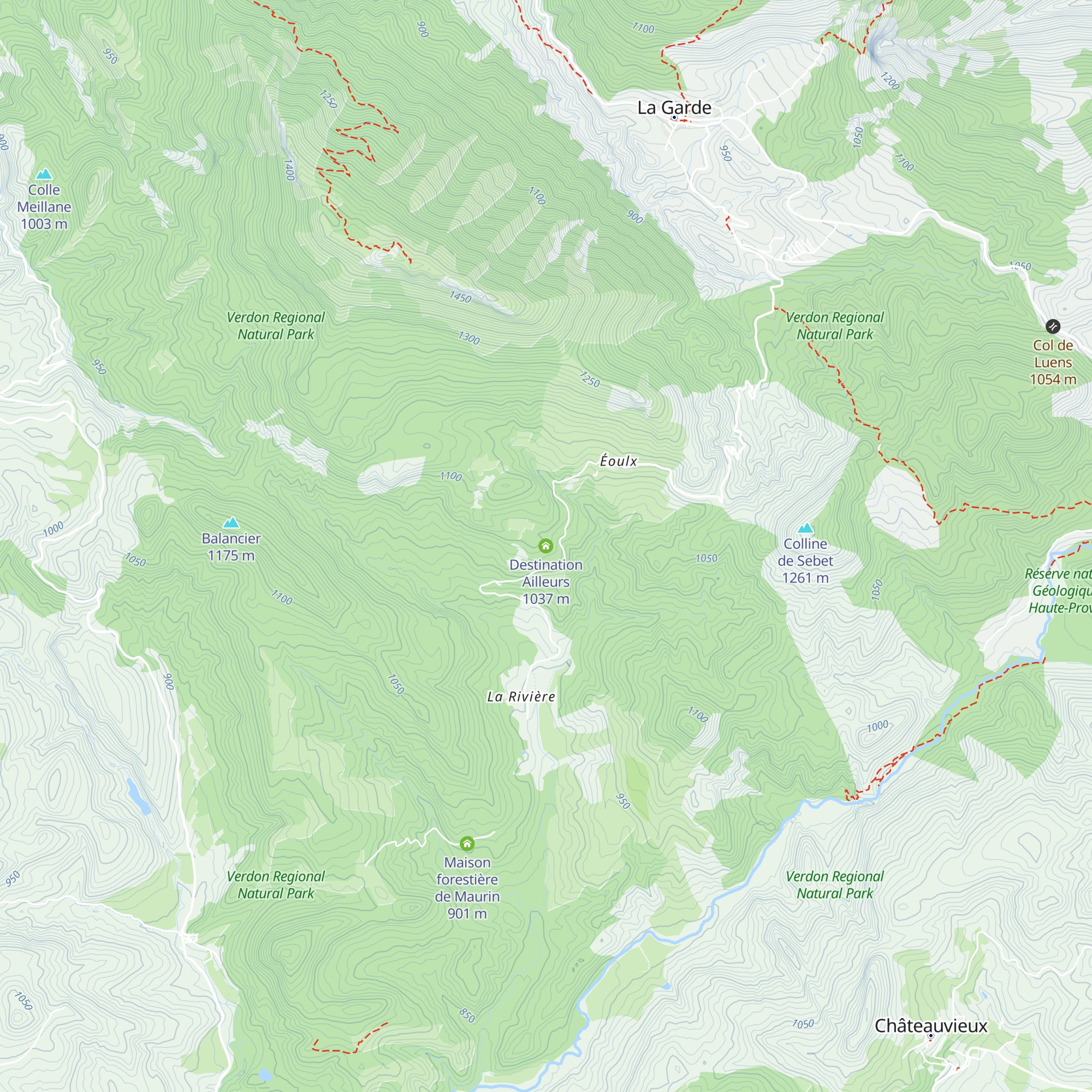 Destination Ailleurs map