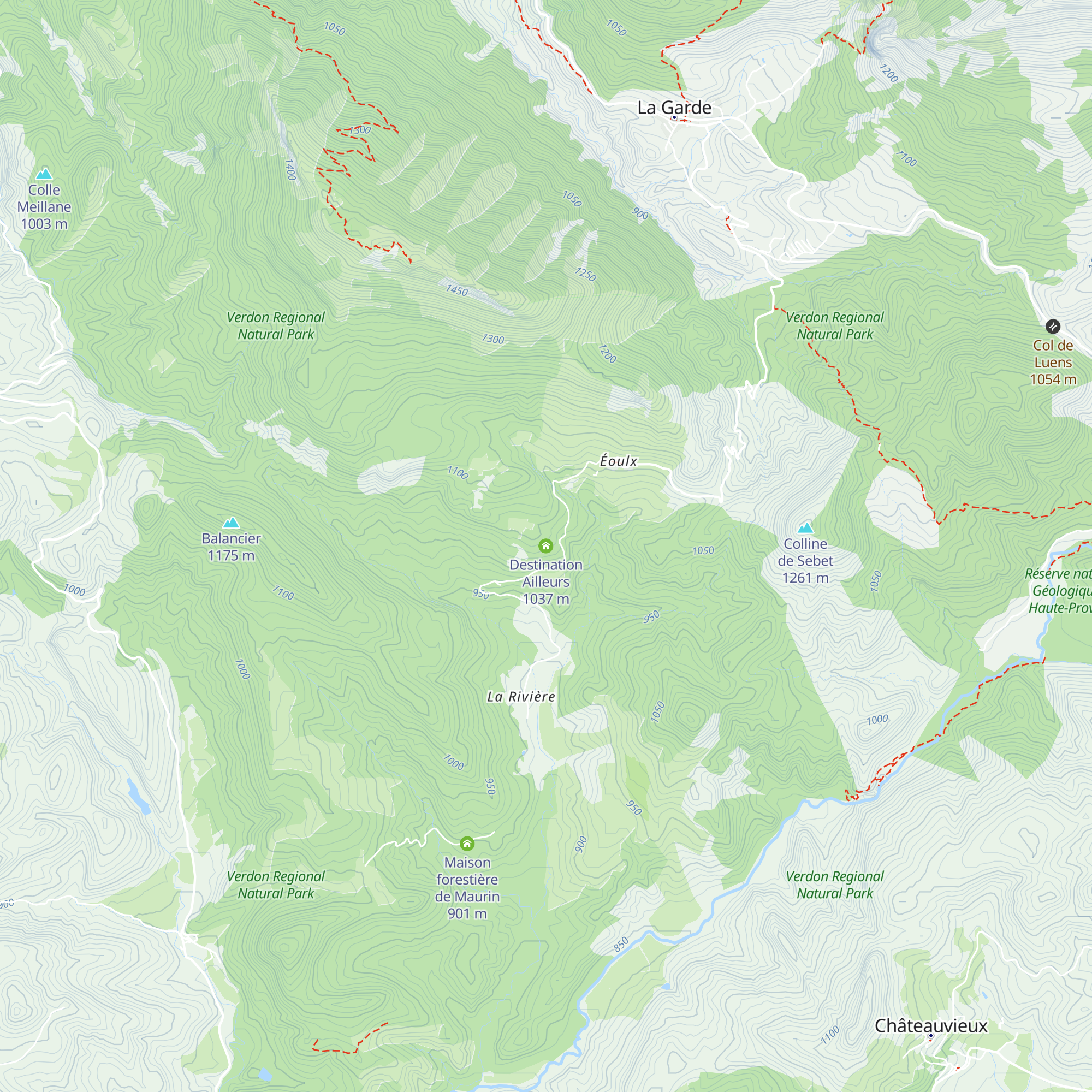 Destination Ailleurs map