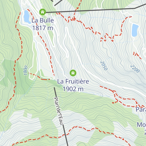 Map of La Fruitière