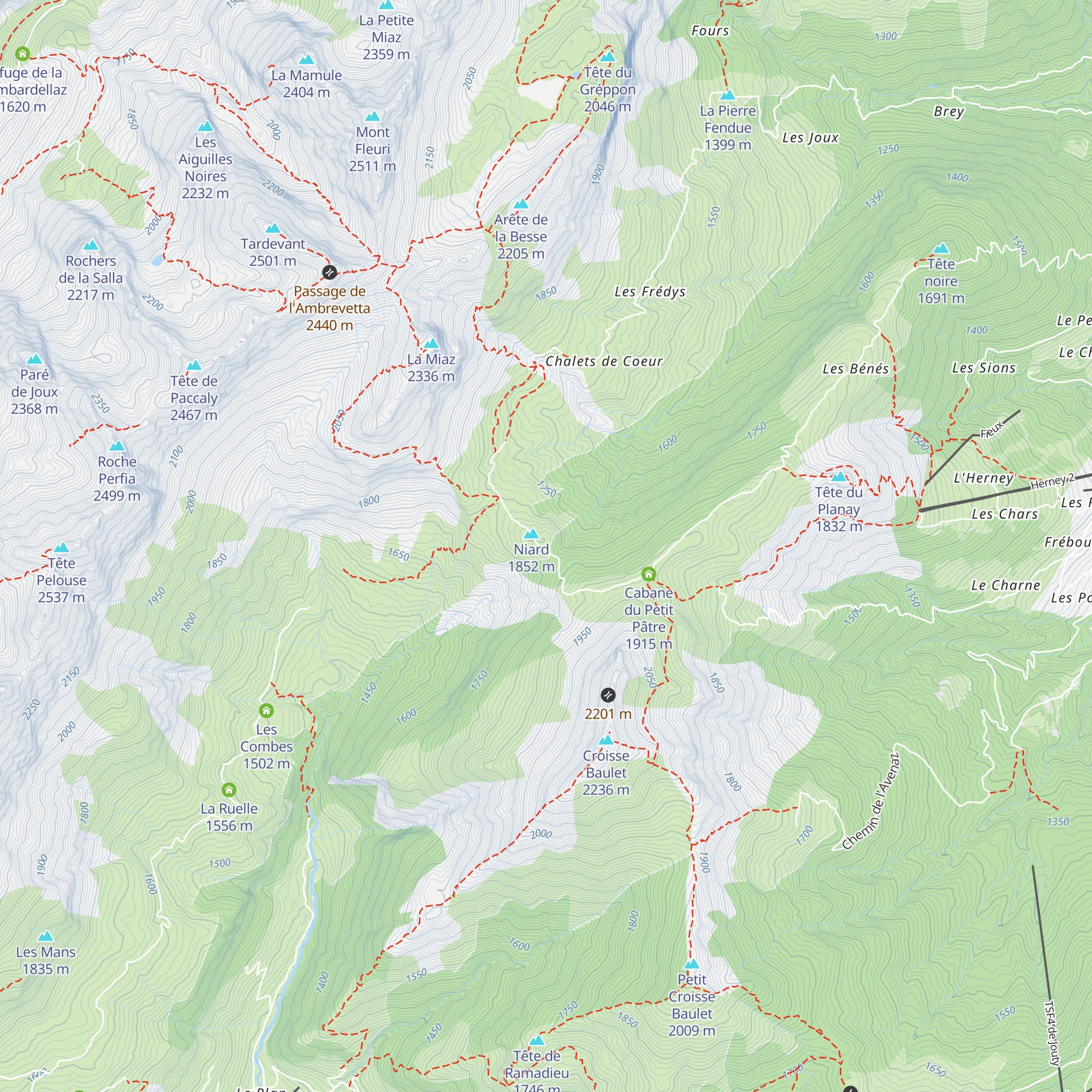 Niard map