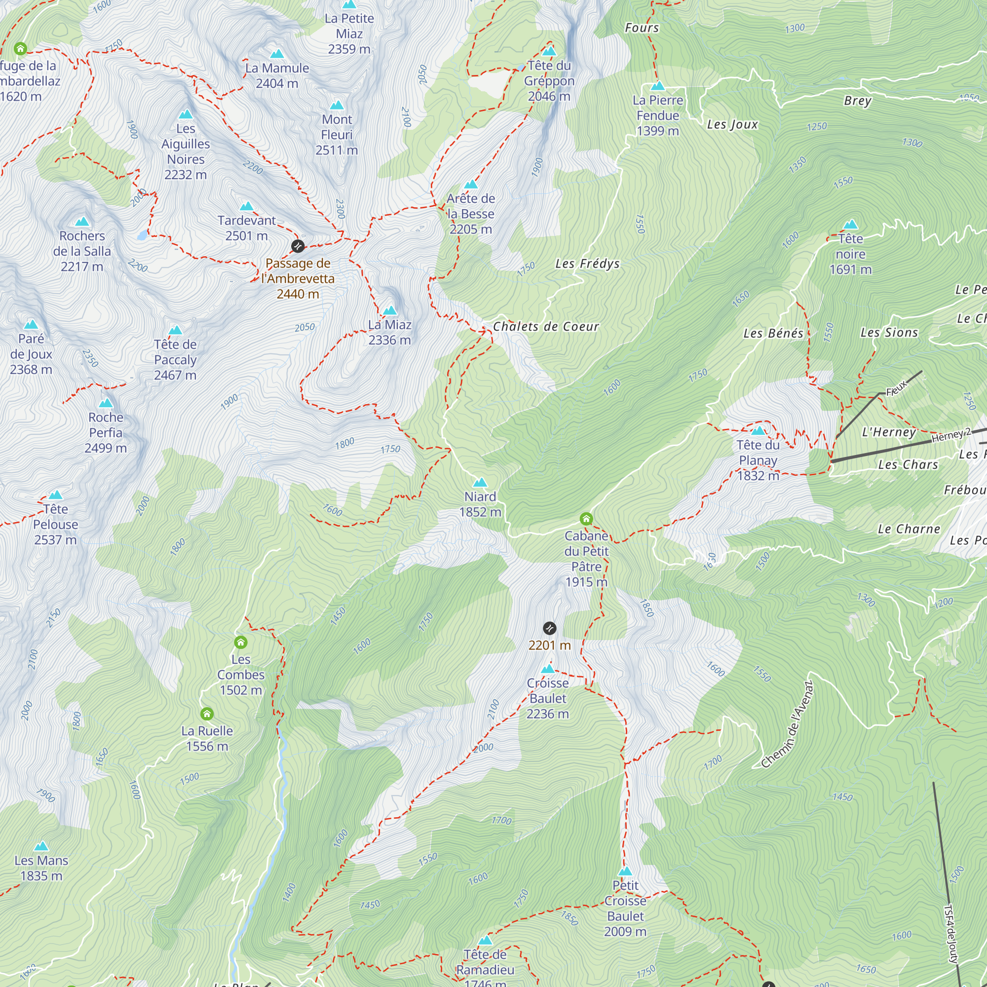 Niard map