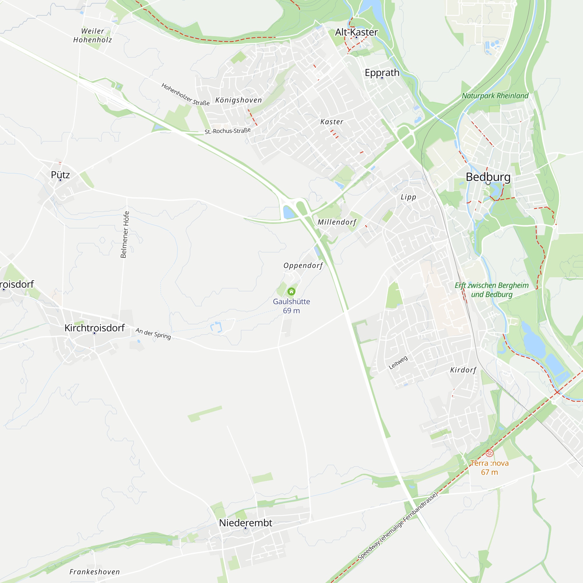 Gaulshütte map