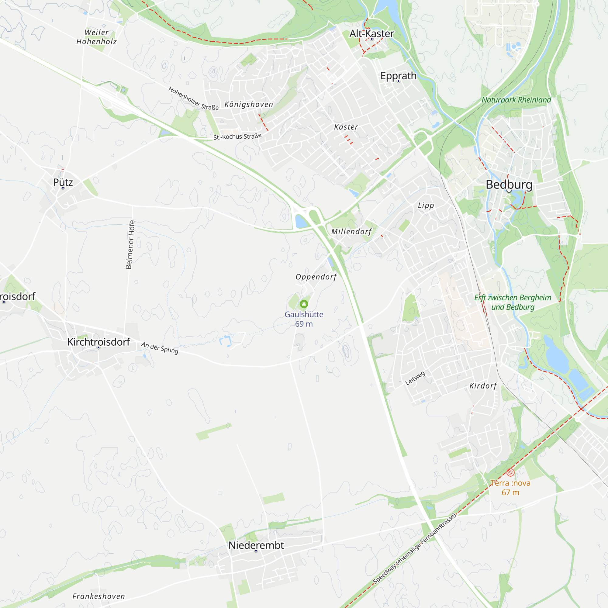 Gaulshütte map