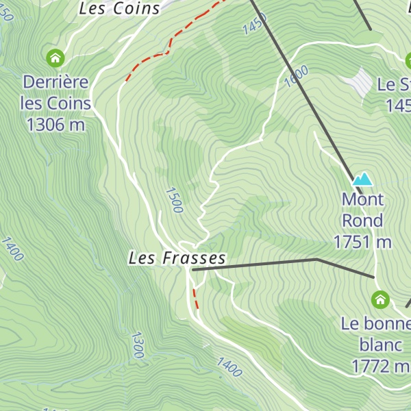 Map of La Rionderie