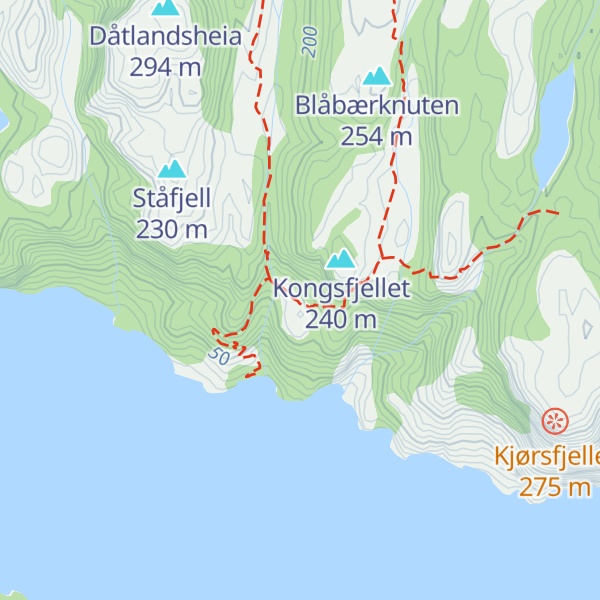Map of Gården Li