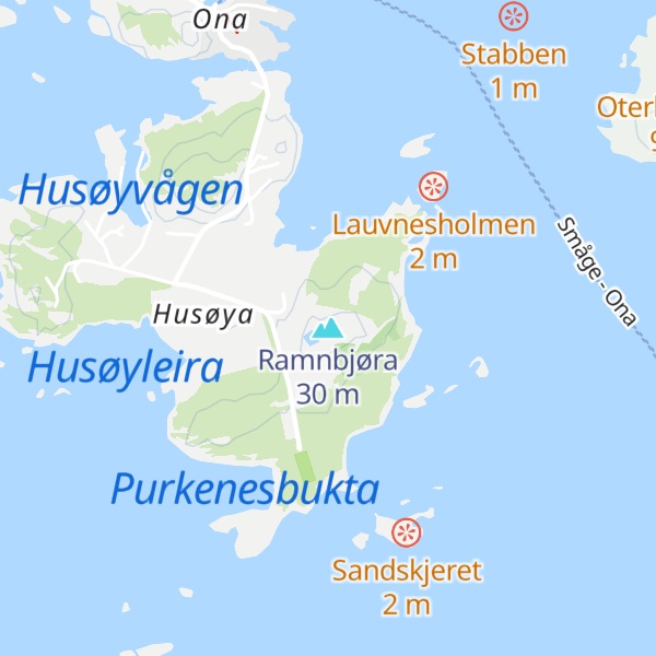 Map of Ramnbjøra