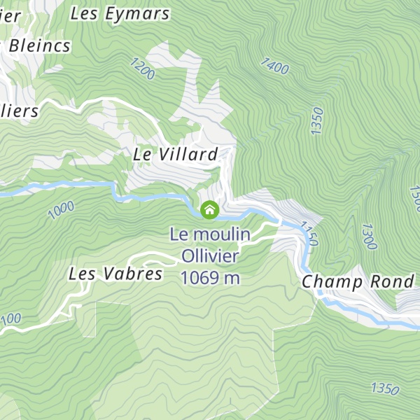 Map of Le moulin Ollivier