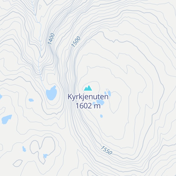 Map of Kyrkjenuten
