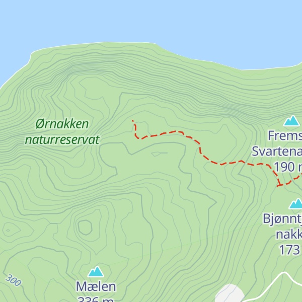 Map of Rambjøra