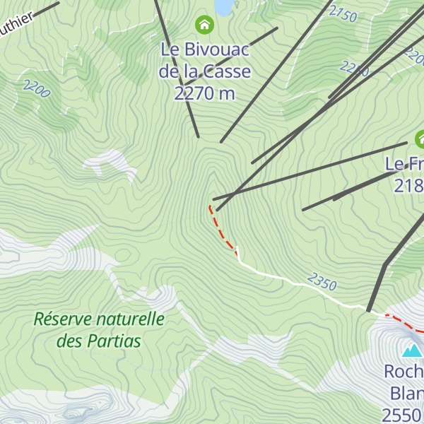 Map of Serre Chevalier