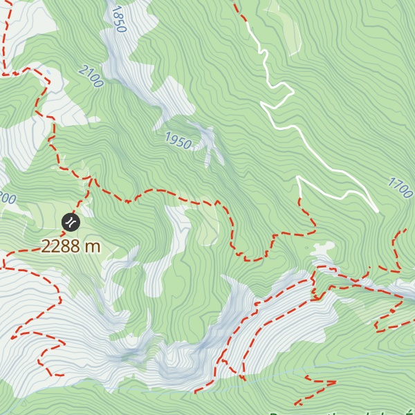 Map of Cabane de la Selle