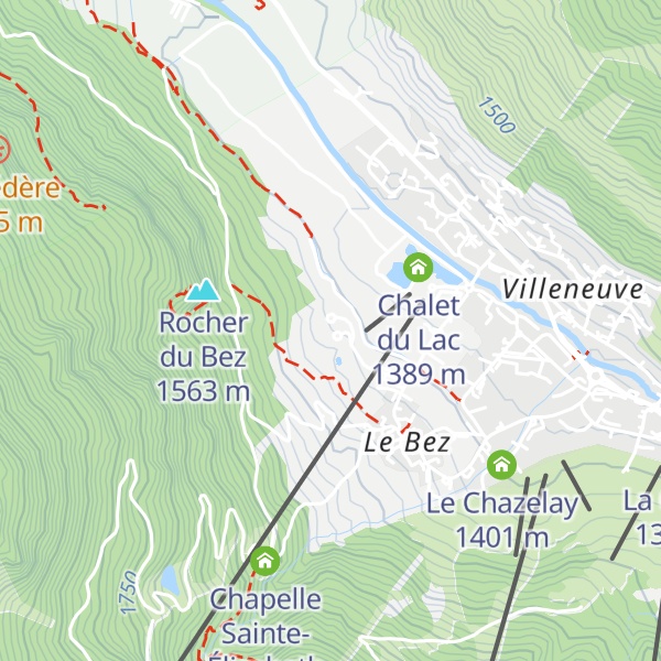 Map of Club Med Serre-Chevalier