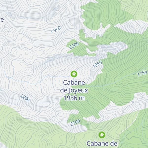 Map of Cabane de Joyeux