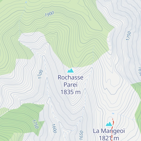 Map of Rochasse Pareï