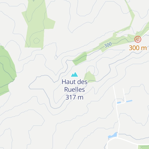 Map of Haut des Ruelles
