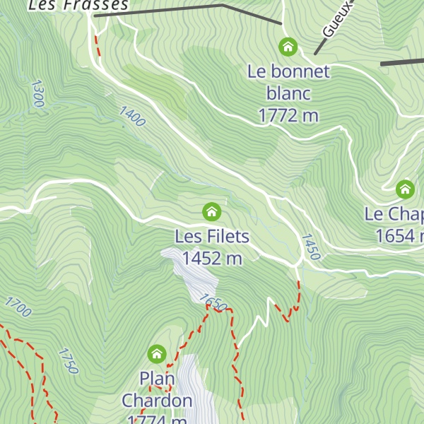 Map of Les Filets