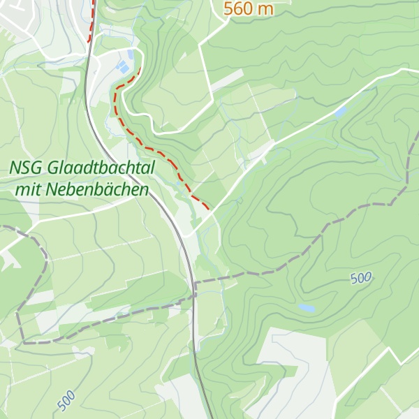 Map of Schutzhütte Mühlenpfad