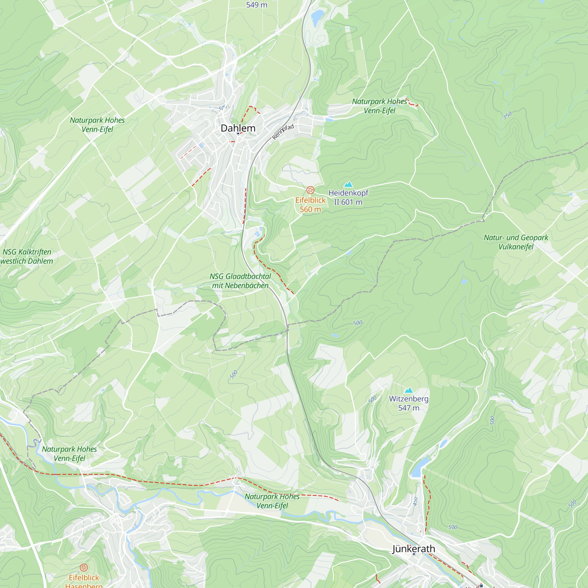 Schutzhütte Mühlenpfad map