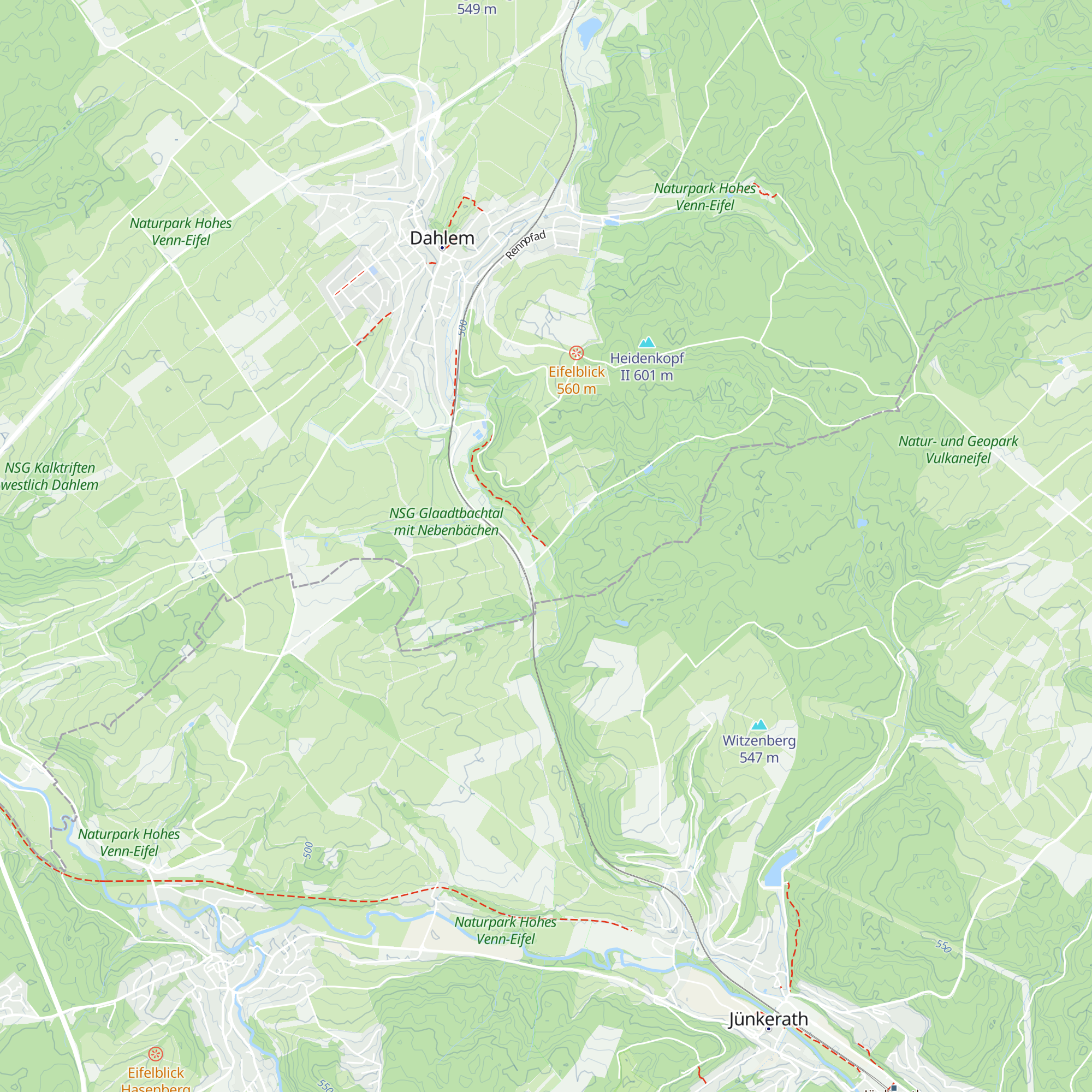 Schutzhütte Mühlenpfad map